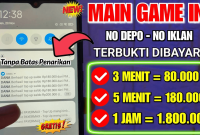 Aplikasi penghasil saldo DANA bisa menjadi solusi praktis untuk mendapatkan penghasilan tambahan hanya dari smartphone. Dengan modal kuota internet